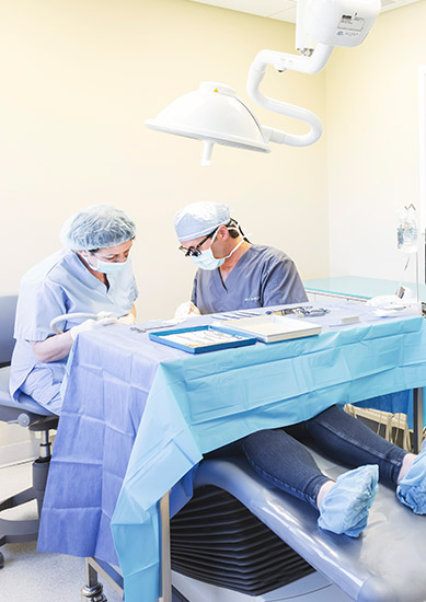 Implants dentaires Québec – Clinique d’implantologie Allegro - Déroulement intervention